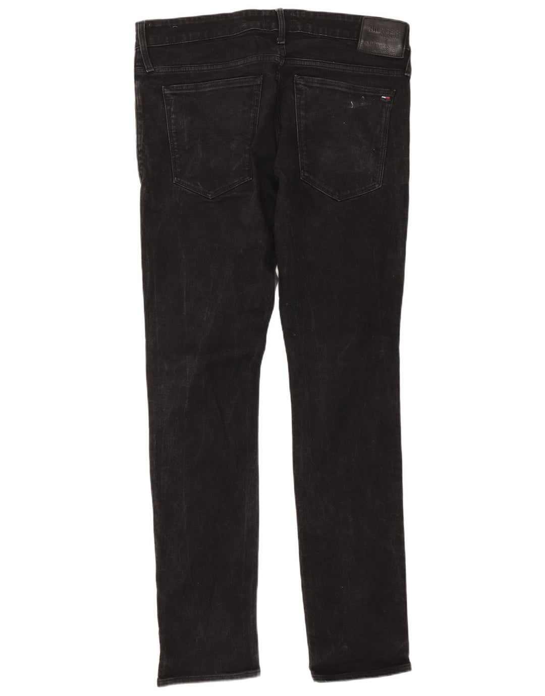 Tommy Hilfiger Mens Slim Jeans W36 L34 Grey Cotton