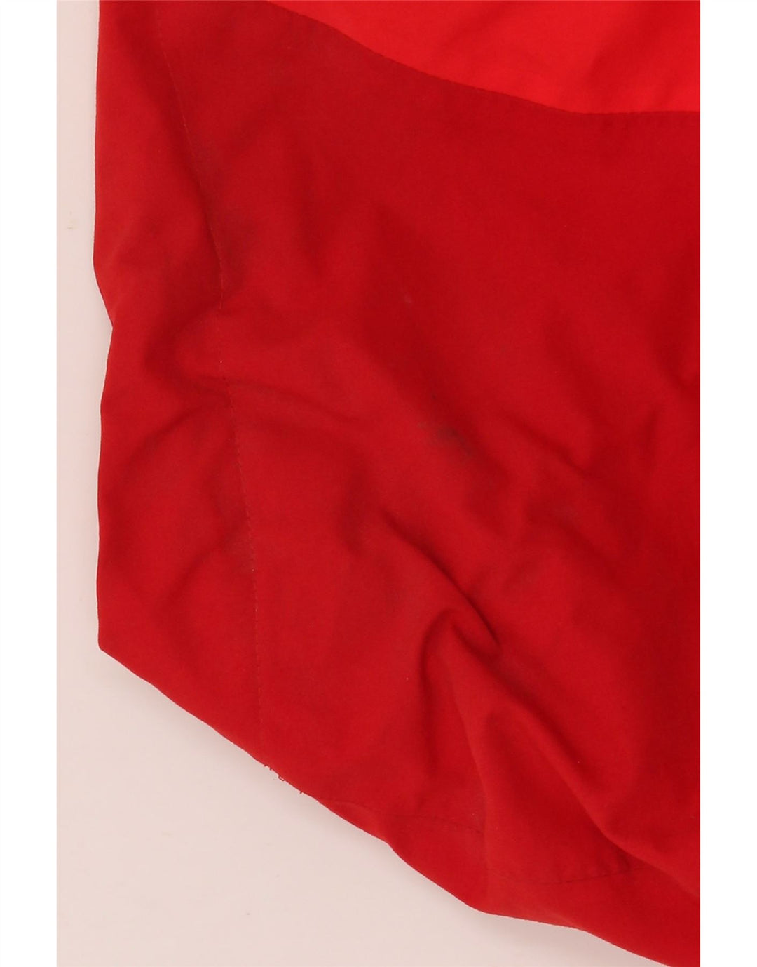 Giacca antipioggia da uomo Adidas con cappuccio UK 42/44 Large Rosso Colourblock Poliestere