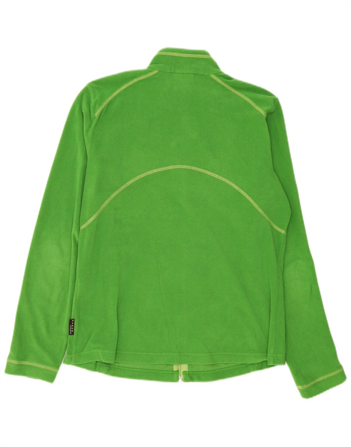 Giacca in pile da donna JACK WOLFSKIN UK 16 Large Verde