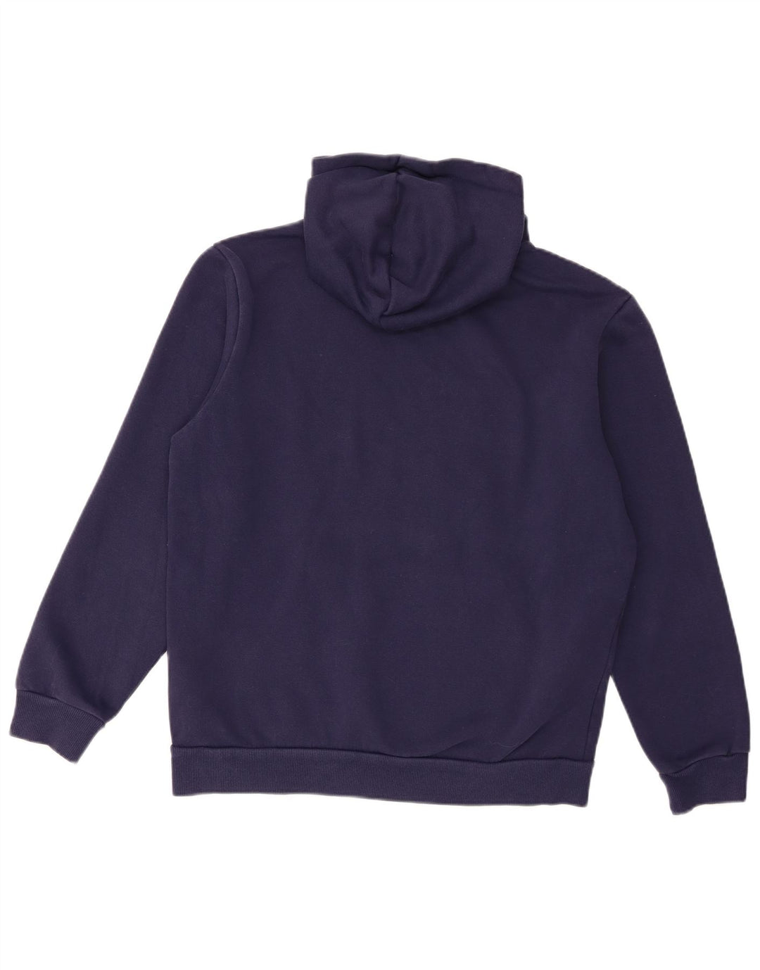 Felpa con cappuccio grafica da uomo Puma media cotone blu navy
