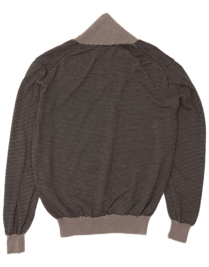 Maglione Uomo Scollo a V Daniele Alessandrini IT 54 XL Gessato Grigio