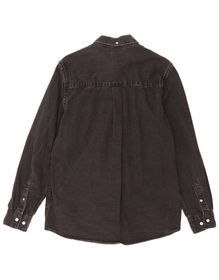 Camicia di jeans Zara da uomo di colore nero medio