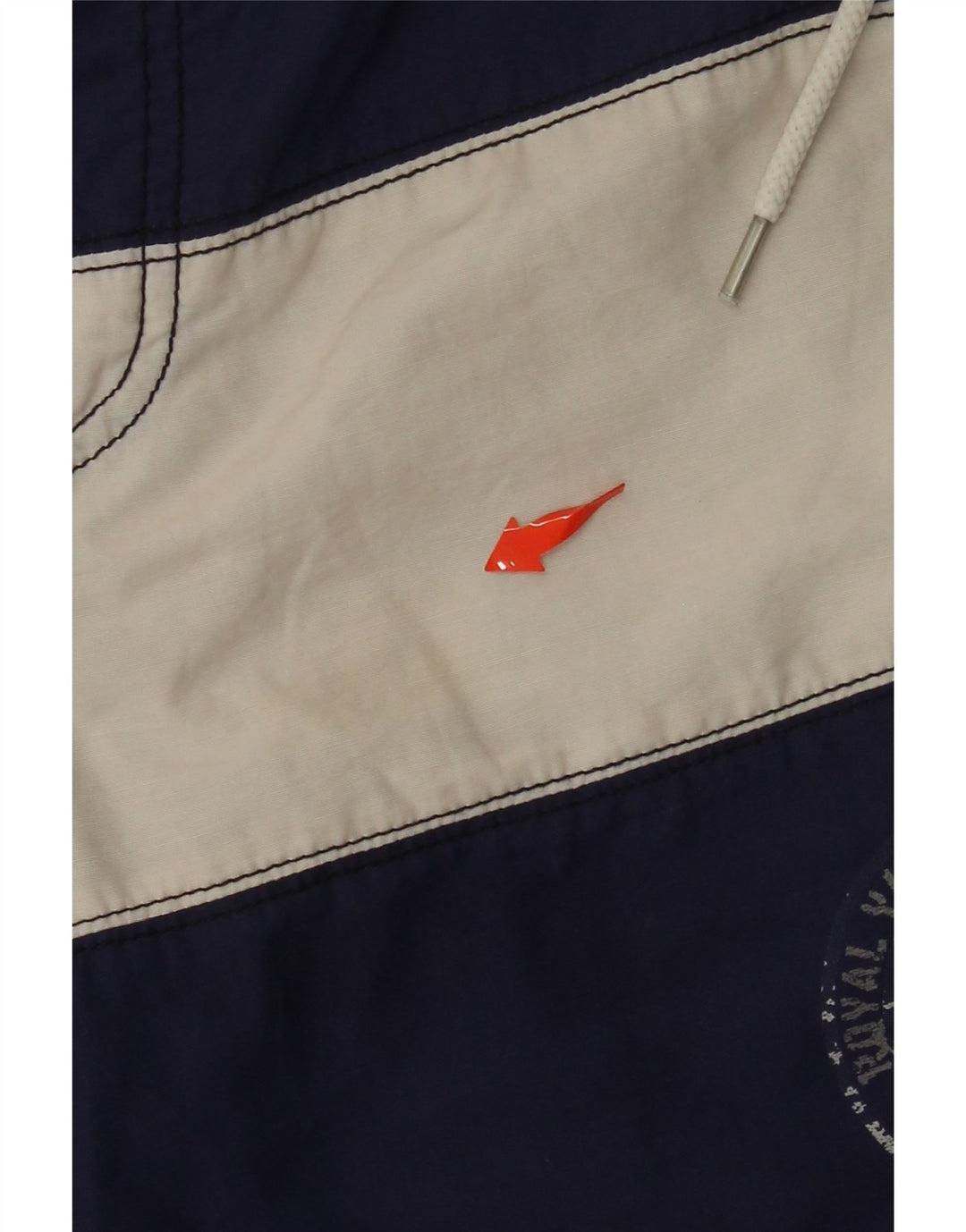 CONTE OF FLORENCE Pantaloncini da bagno da uomo medio blu navy color block