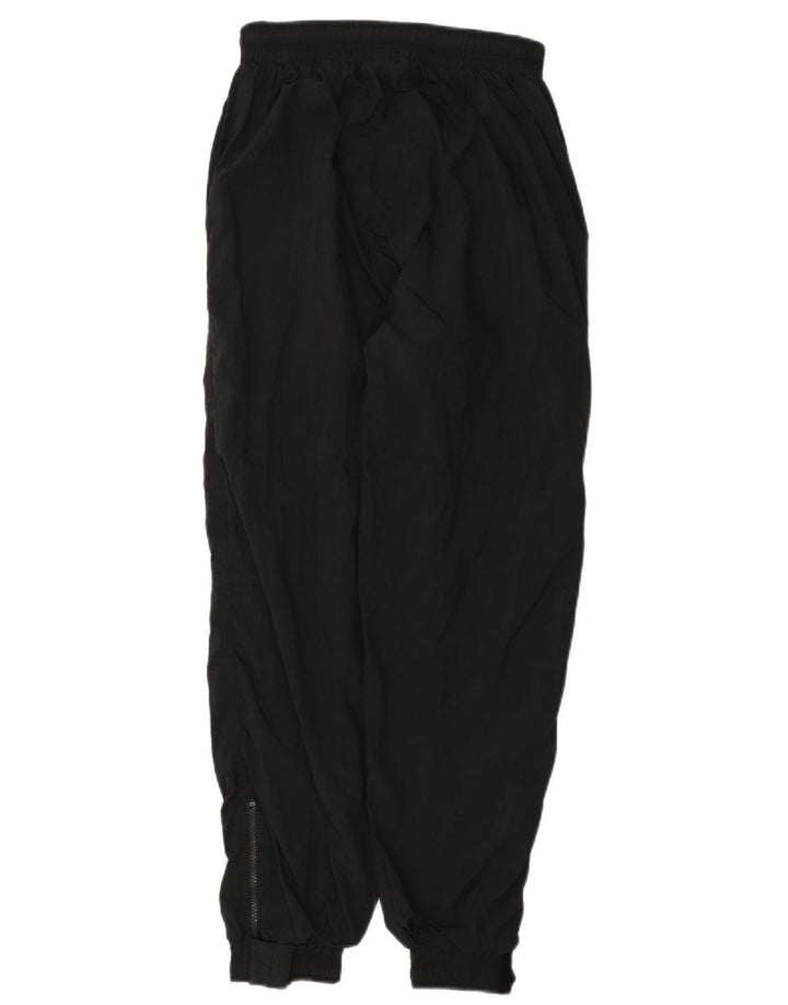Pantaloni da tuta vintage da uomo Joggers piccoli neri in poliammide