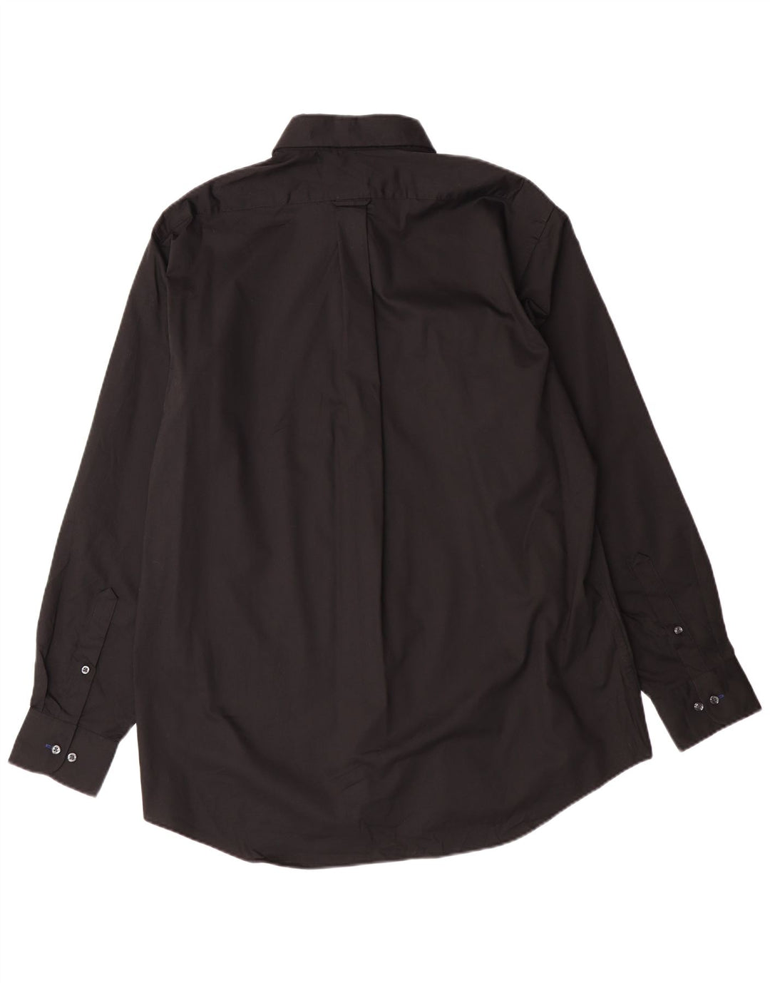 Camicia da uomo elasticizzata vestibilità regolare Izod taglia 16 16 1/2 grande cotone nero