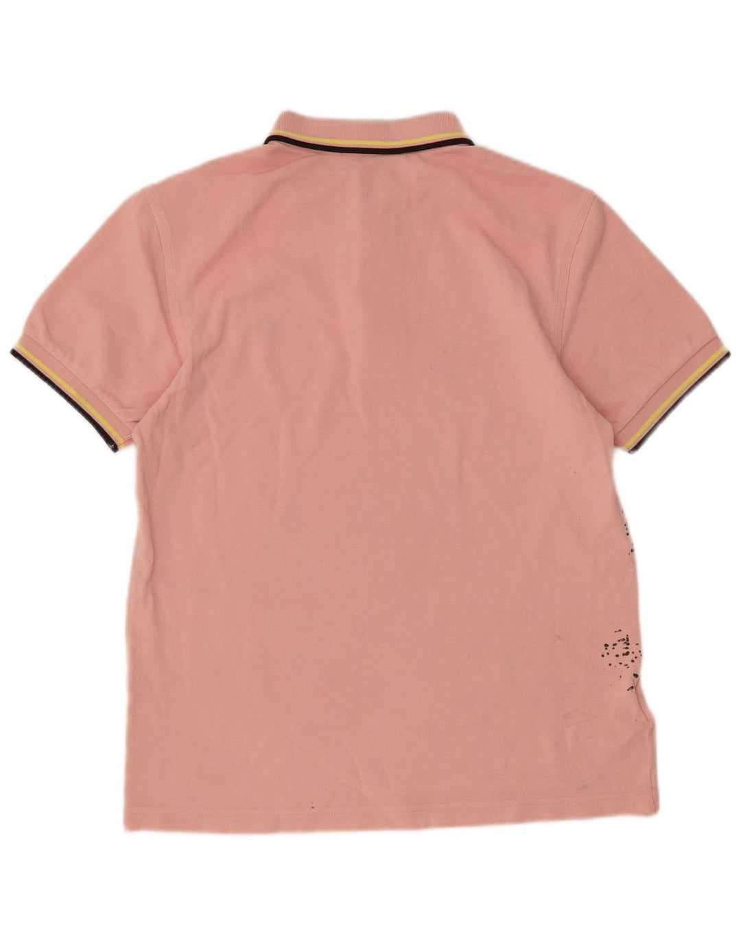 Polo da uomo Fred Perry piccola in cotone tie dye rosa