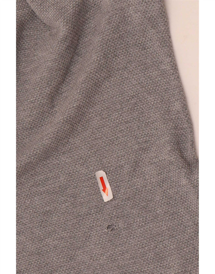 Maglione da uomo con scollo a V Fred Mello grigio medio
