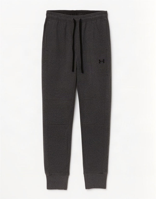 Pantaloni da tuta da uomo Under Armour Cold Gear Joggers piccoli in cotone grigio