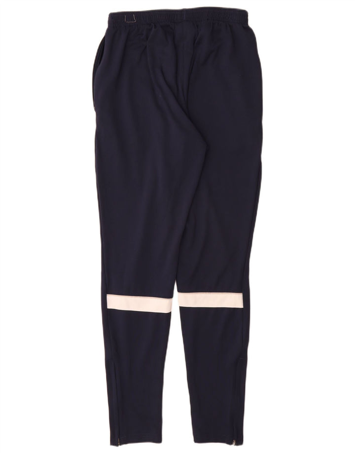 Pantaloni da tuta Nike da uomo in poliestere color block medio blu navy