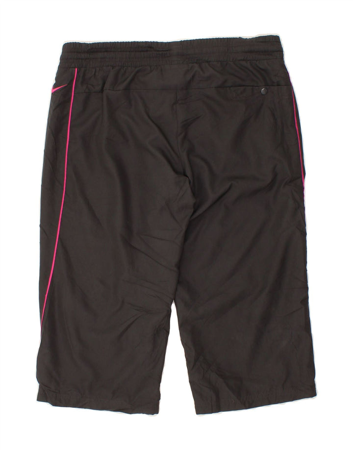 NIKE Womens Bermuda Sport Shorts UK 8/10 Small  Grey Polyester Vintage Nike and Second-Hand Nike from Messina Hembry 