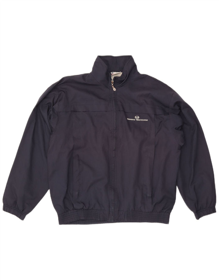 Giacca da ginnastica da uomo Sergio Tacchini grande blu navy
