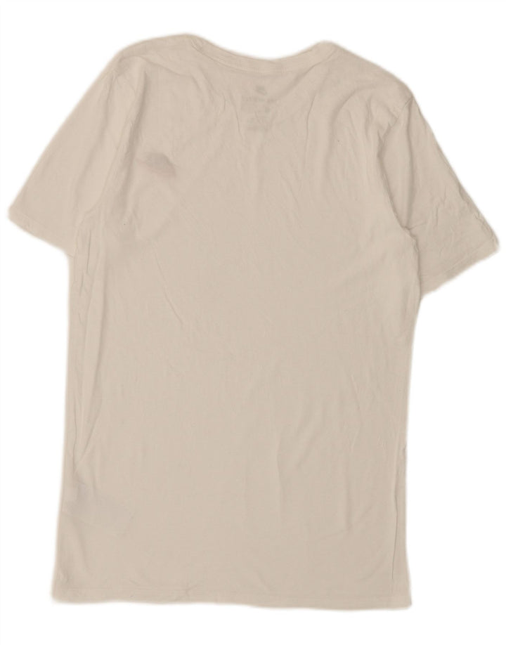 T-shirt Nike da uomo dal taglio atletico, piccola, in cotone bianco