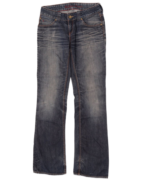 Jeans bootcut da donna Tommy Hilfiger W28 L34 cotone blu