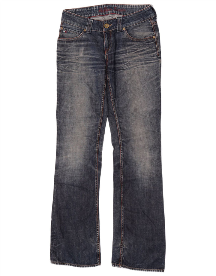 Jeans bootcut da donna Tommy Hilfiger W28 L34 cotone blu