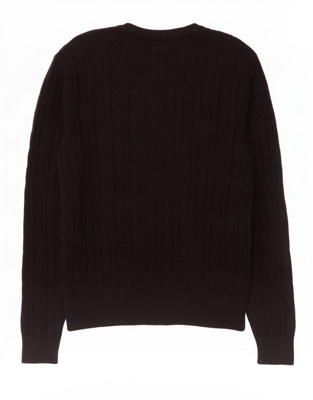 Jack Wills Uomo Maglione con scollo a barca Maglione nylon nero medio