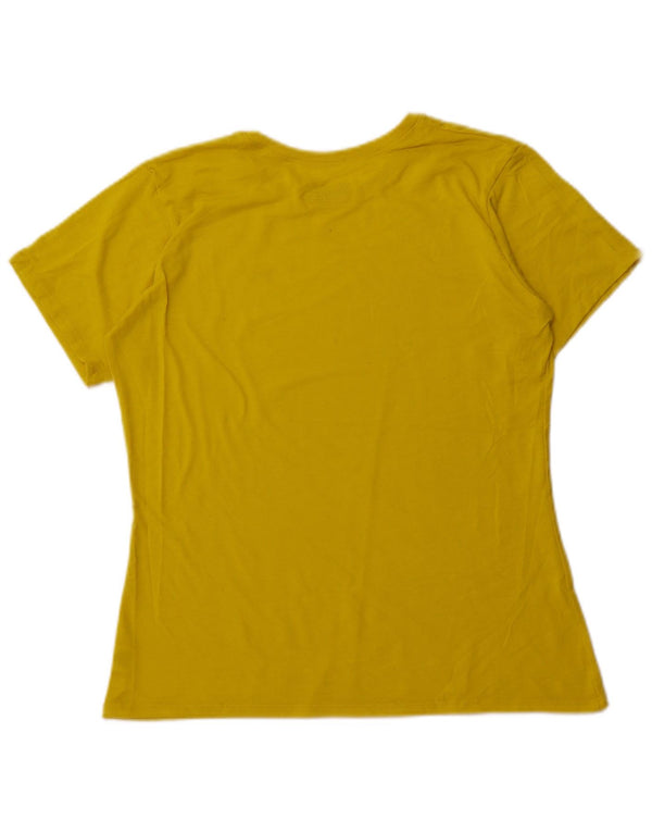 Maglietta da donna Under Armour Top UK 12 poliestere giallo medio