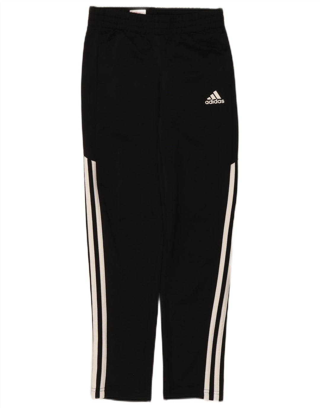 Pantaloni della tuta da ragazzo Adidas 9-10 anni in poliestere nero