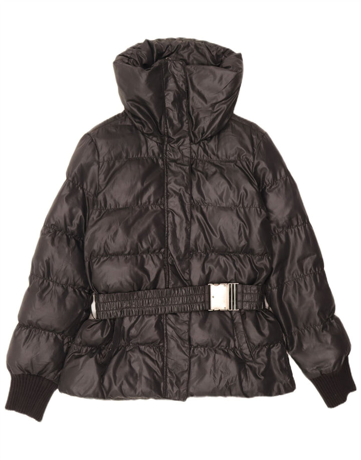 Piumino Donna Sisley IT 44 Medium Nero Poliestere