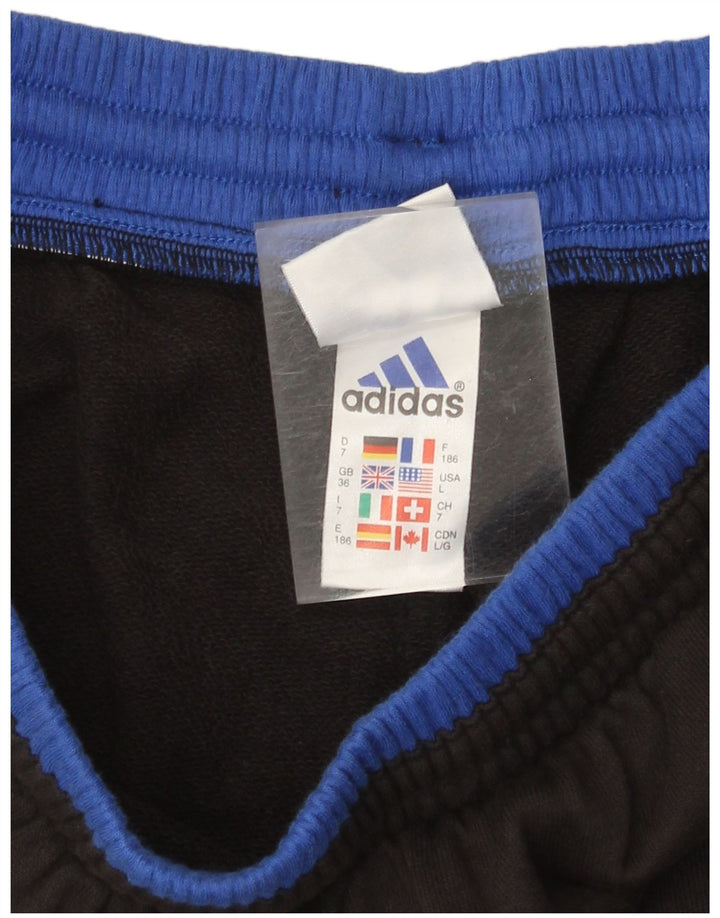 Pantaloni da tuta da uomo Adidas Joggers grandi in cotone nero