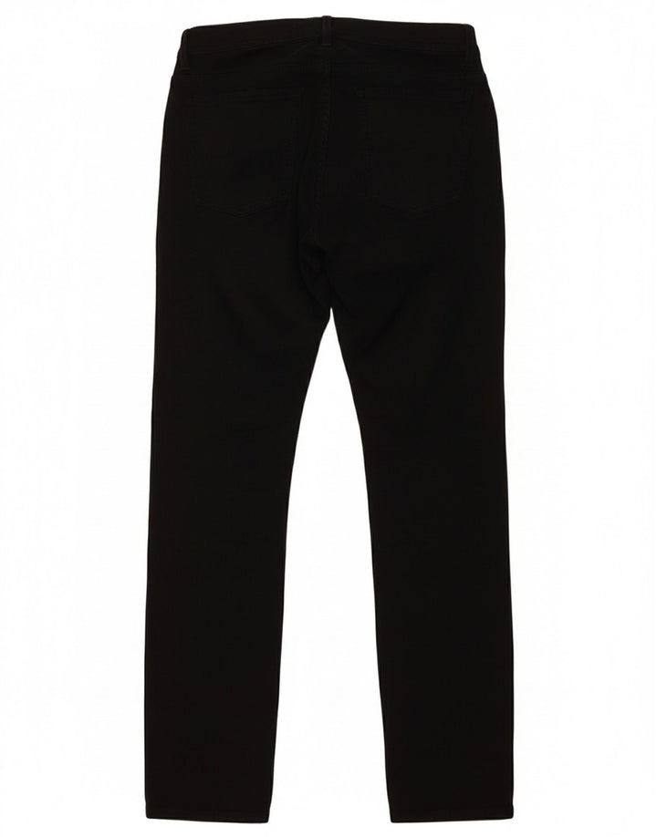 TRUSSARDI Womens Straight Jeans W26 L27 Black Cotton