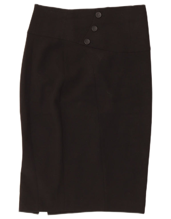 Gonna a tubino da donna Zara media W28 poliestere nero