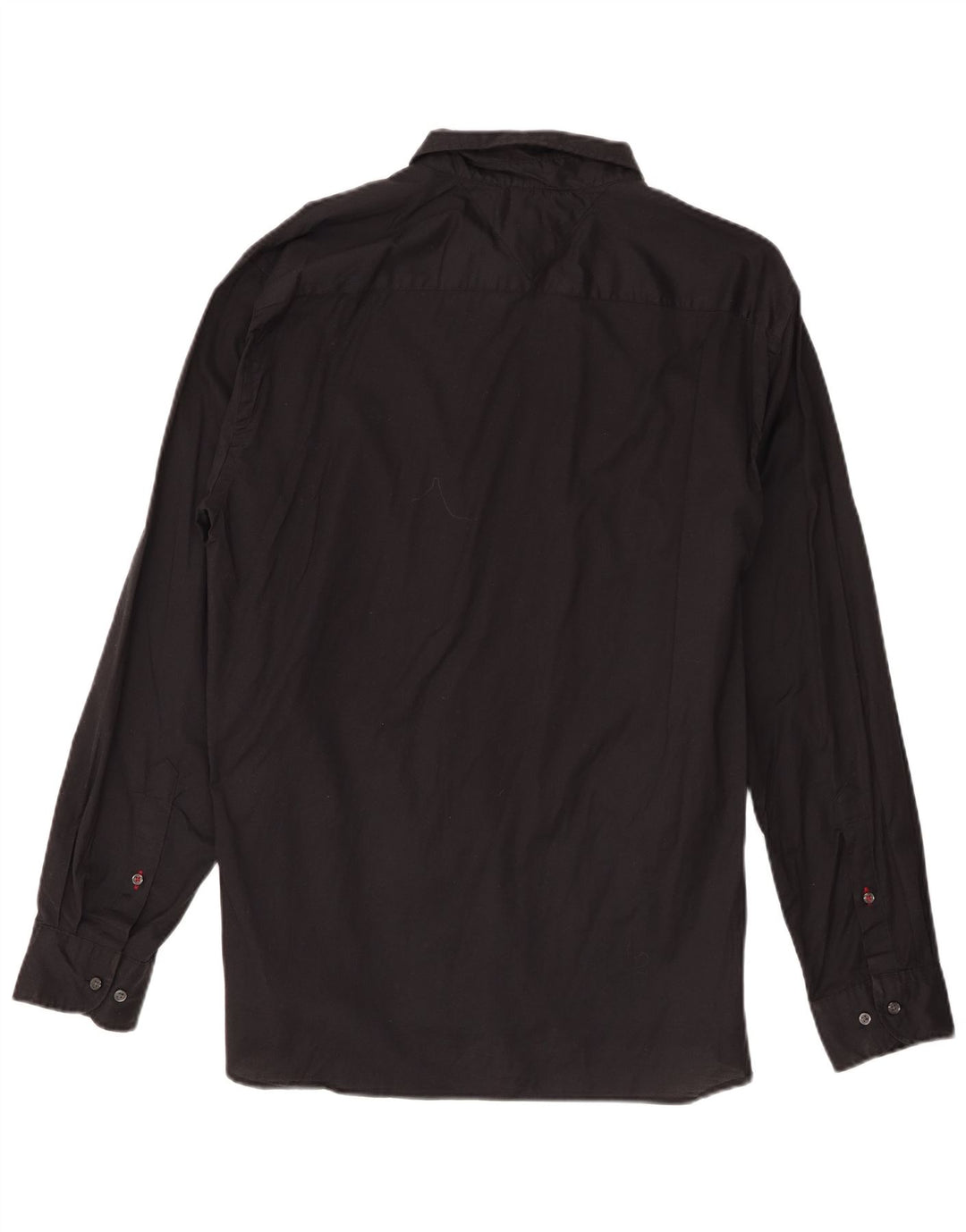 Camicia da uomo Regular Fit Tommy Hilfiger XL in cotone nero