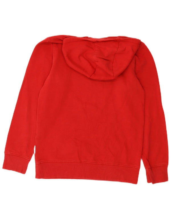Maglione con cappuccio grafico per ragazzi NAPAPIJRI 13-14 anni in cotone rosso