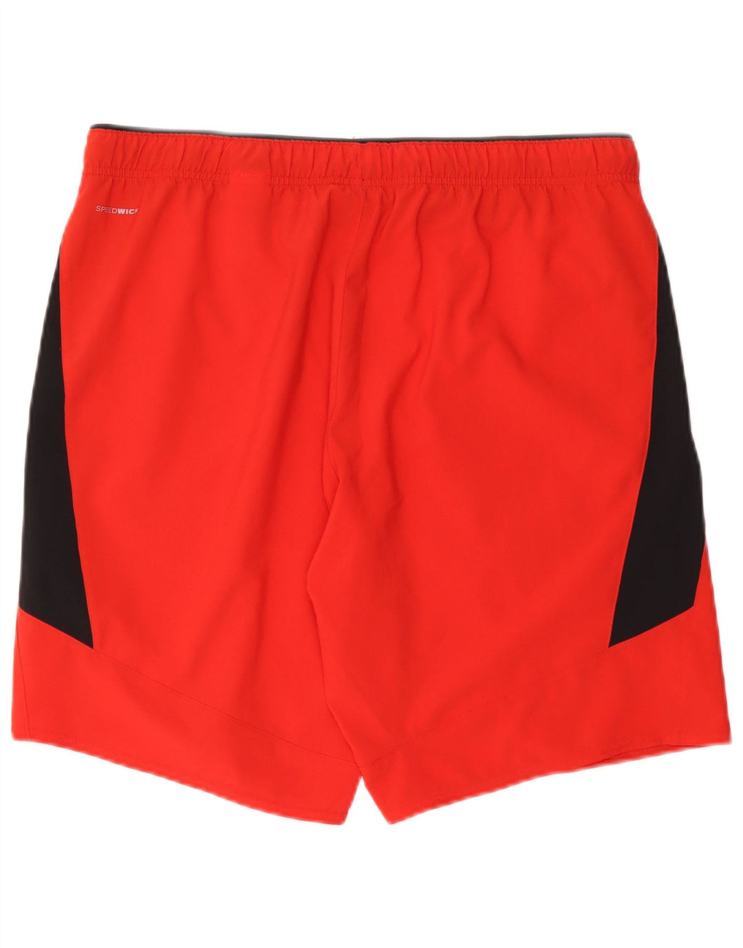Pantaloncini sportivi REEBOK da uomo, grandi, in poliestere color block rosso