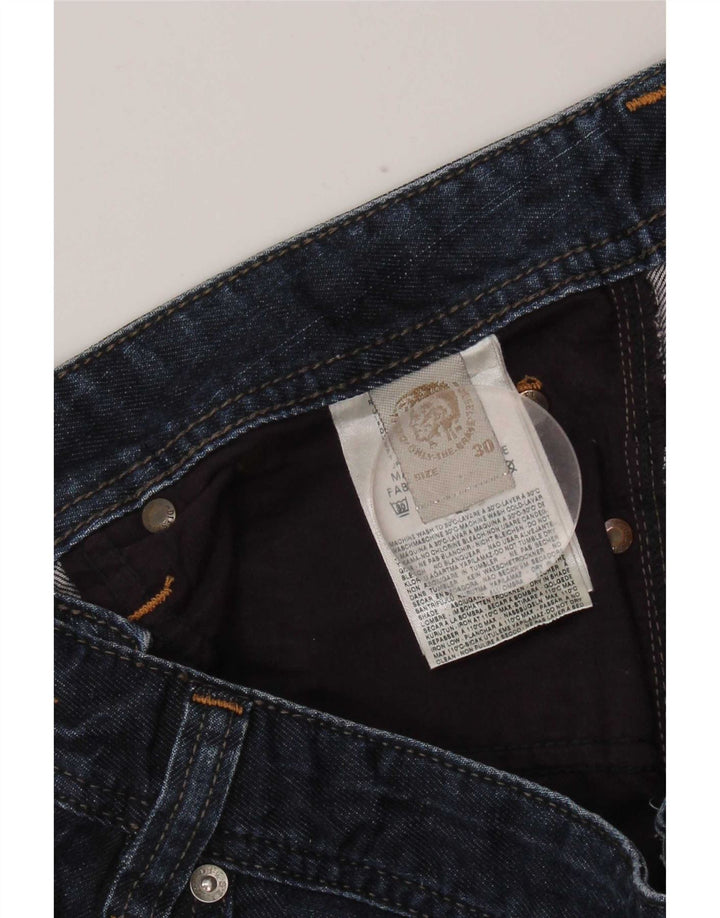 Jeans slim da uomo Diesel W30 L30 in cotone blu navy