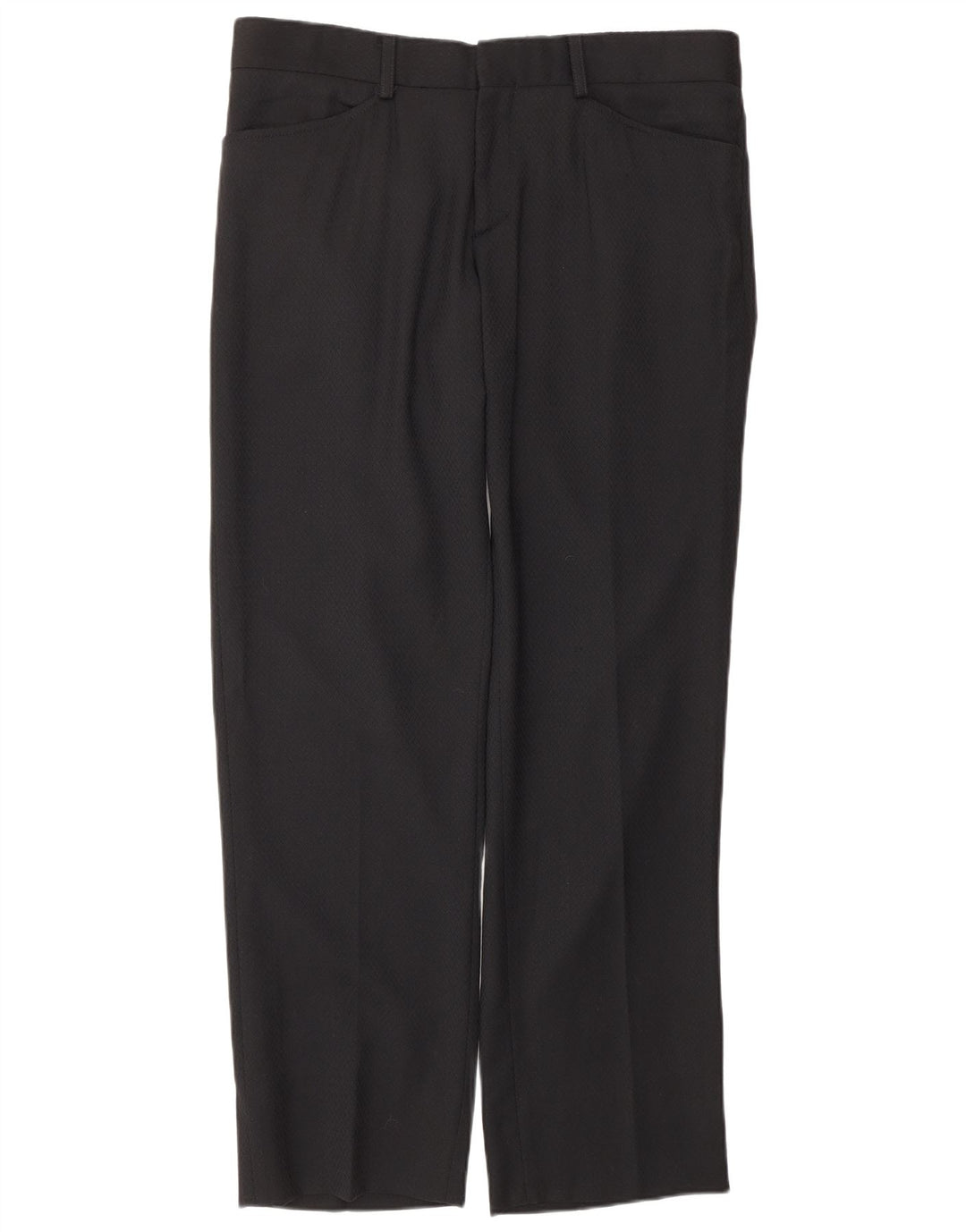 DOLCE & GABBANA Abito 2 pezzi da uomo IT 50 Large W36 L31 Nero Lana vergine