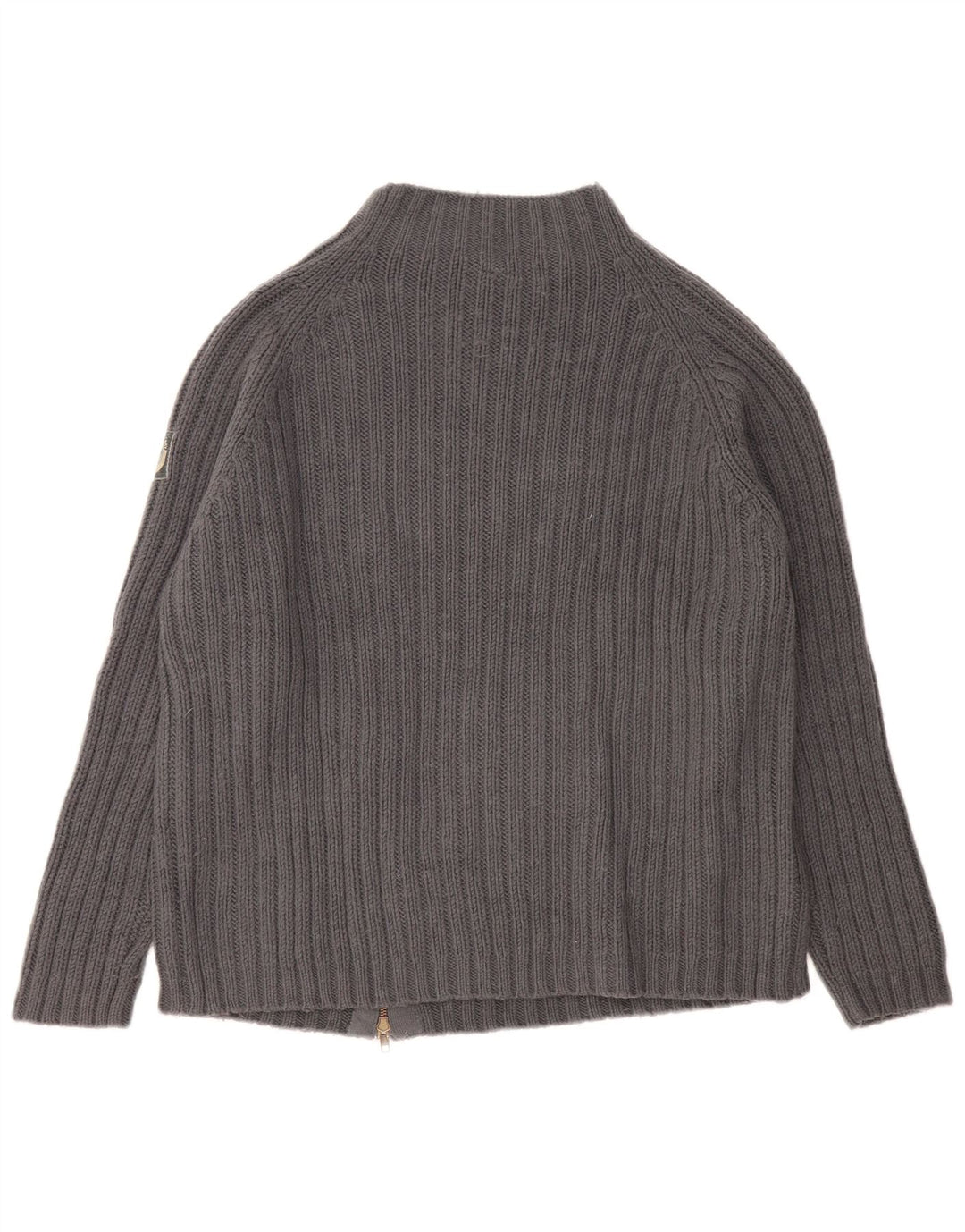 Maglione cardigan oversize da donna Scorpion Bay UK 14 Acrilico grigio medio