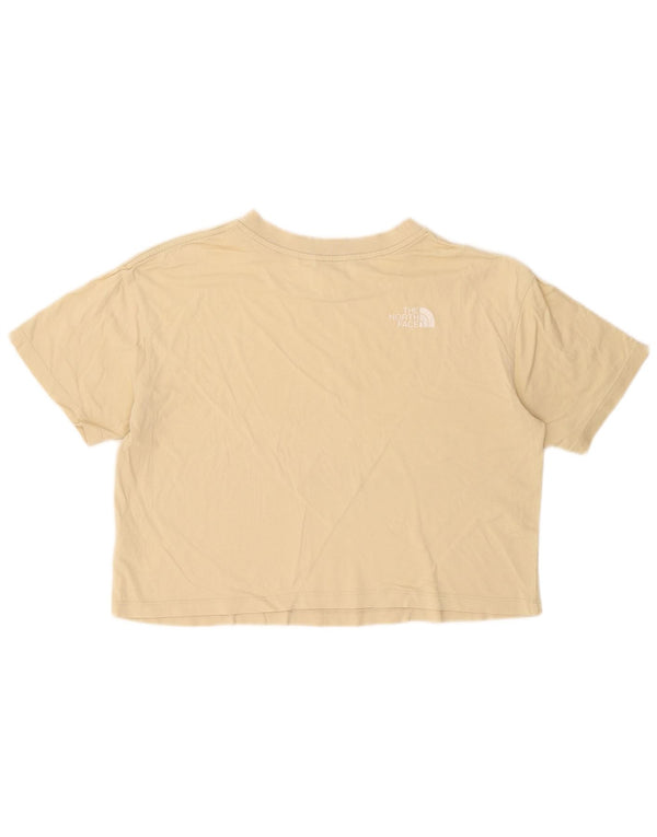 T-shirt corta da donna The North Face UK 14 Cotone beige medio