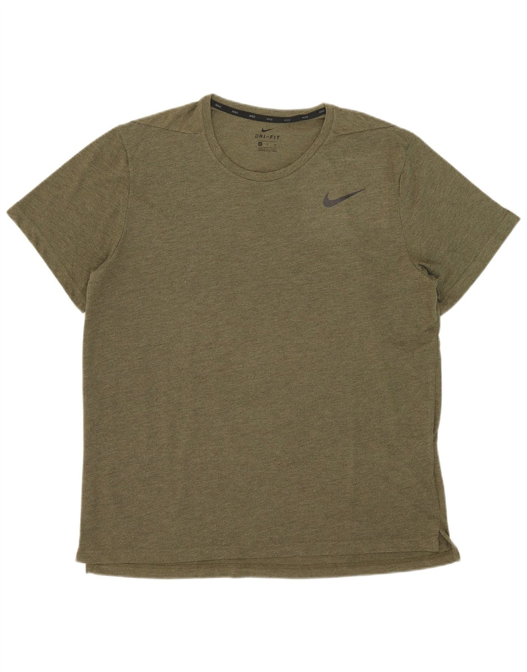 T-shirt Nike Dri Fit da uomo XL verde poliestere
