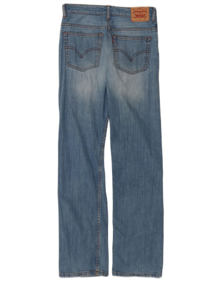 Jeans dritti per ragazzi Levi's 13-14 anni W28 L30 cotone blu