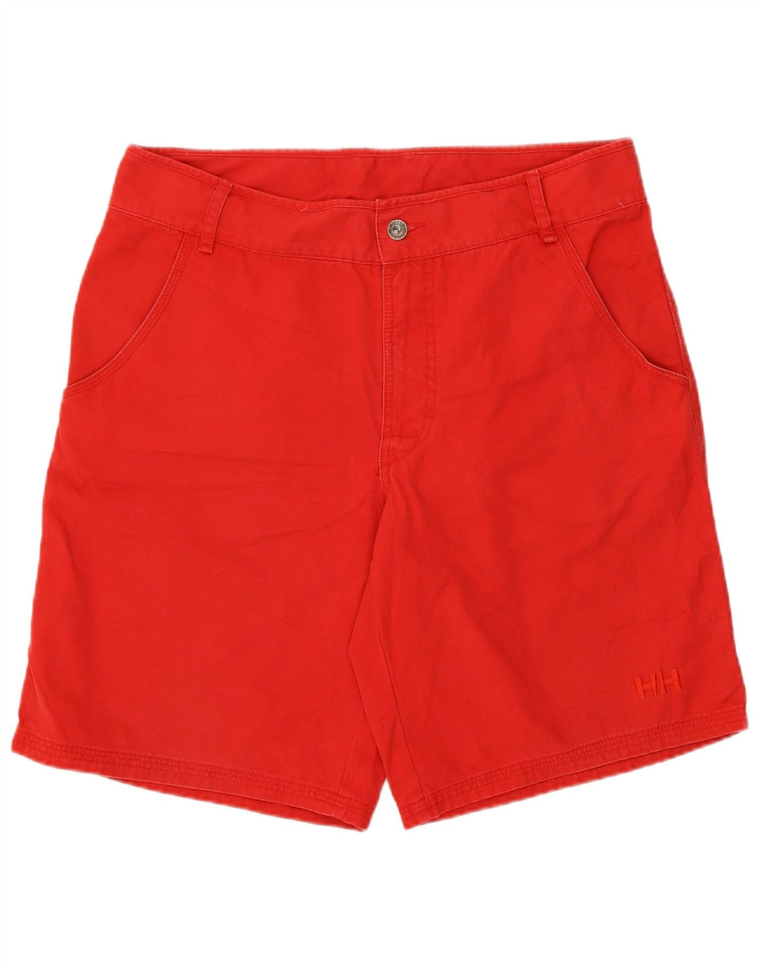 Pantaloncini chino da uomo Helly Hansen W34 grandi in cotone rosso