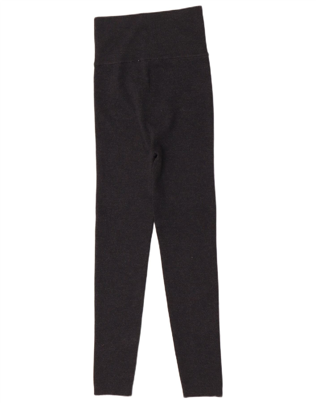 Leggings a vita alta da donna Zara UK 14 grande lana grigia