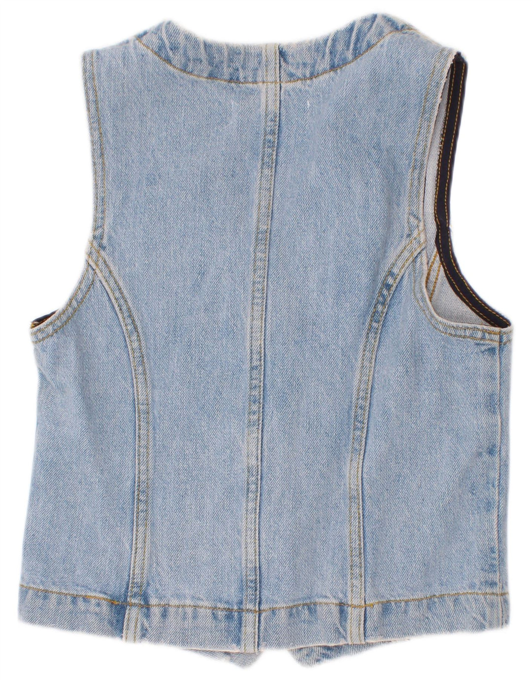 Gilet in denim per ragazze Zara 9-10 anni Blu