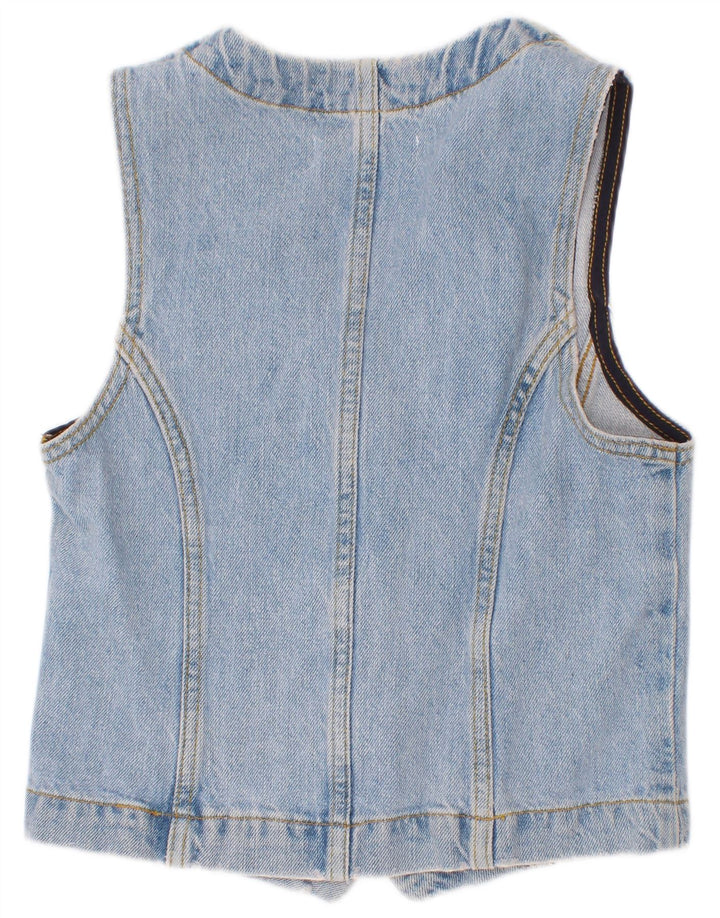 Gilet in denim per ragazze Zara 9-10 anni Blu