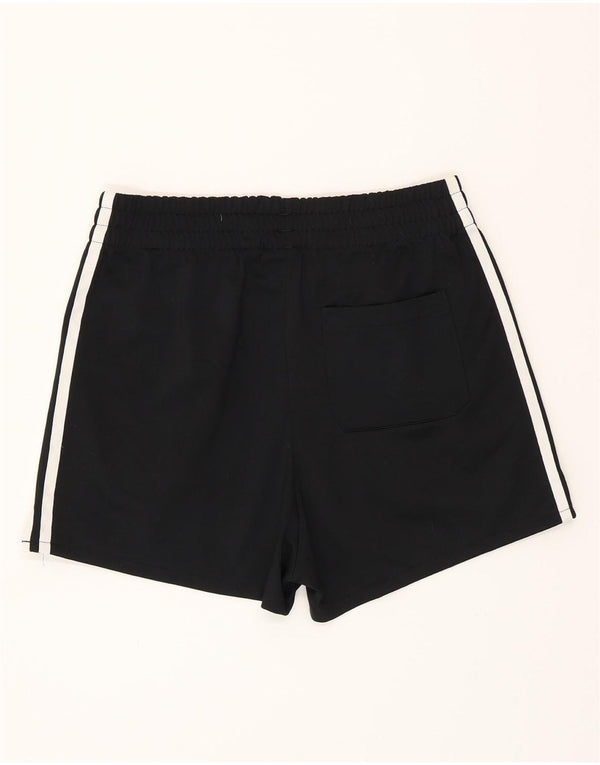 Pantaloncini sportivi da donna Adidas UK 8 Small poliestere nero