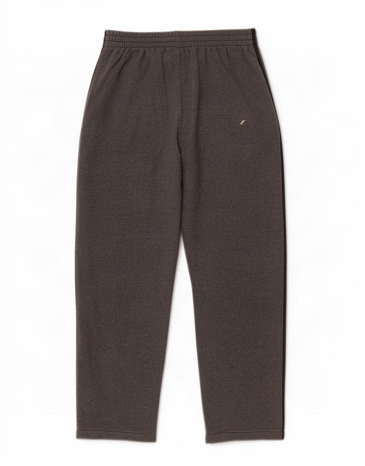 Pantaloni da tuta corti Adidas da uomo in cotone grigio medio