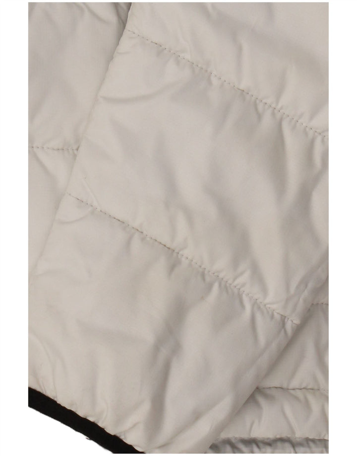 Giacca imbottita con cappuccio da donna The North Face UK 10 Small White Colourblock