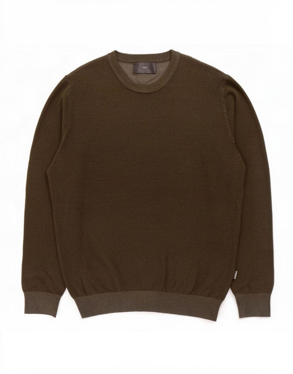 Liu Jo Uomo Maglione Girocollo Maglione Grande Viscosa Cachi