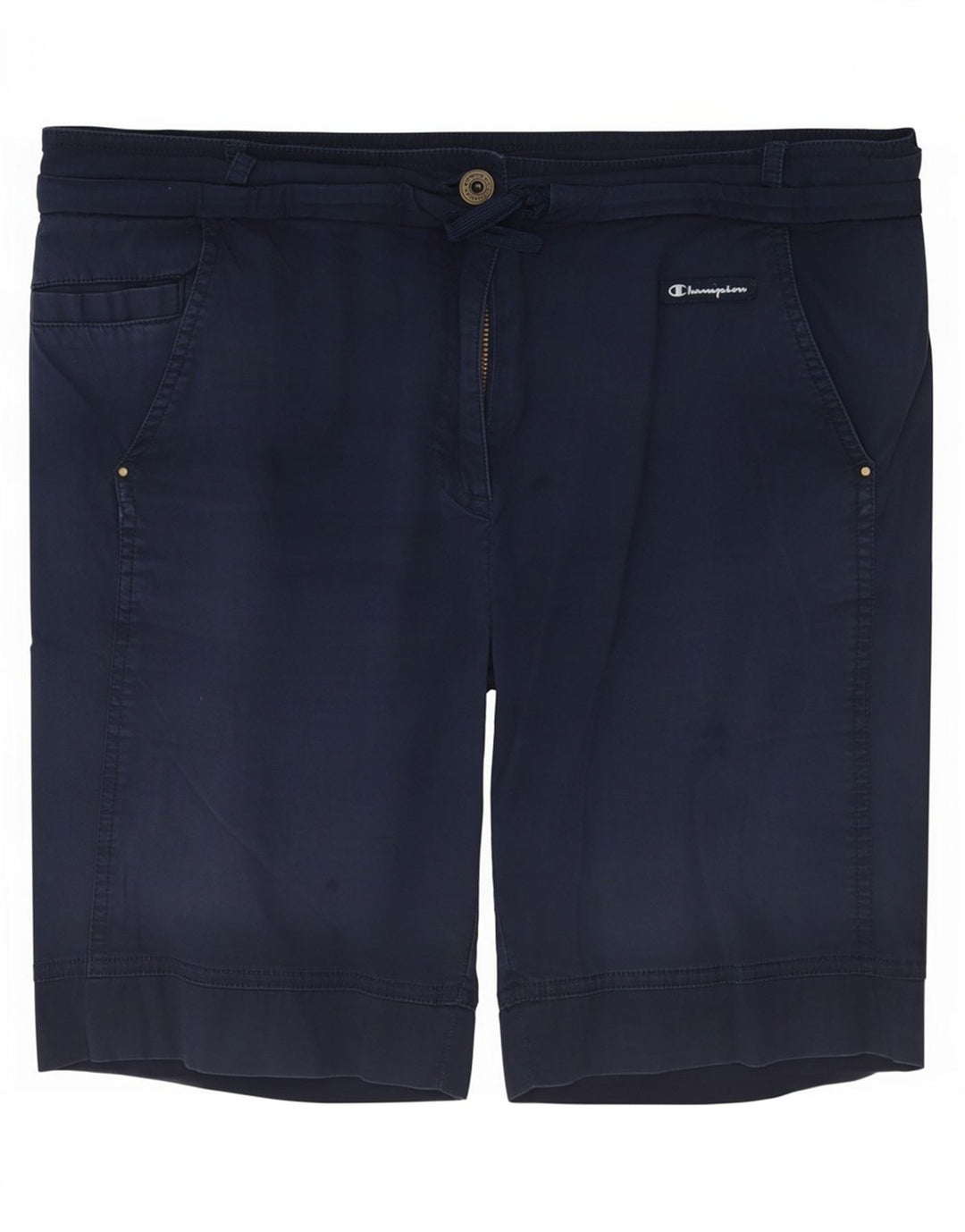 Pantaloncini chino da uomo Champion medi W32 in cotone blu navy