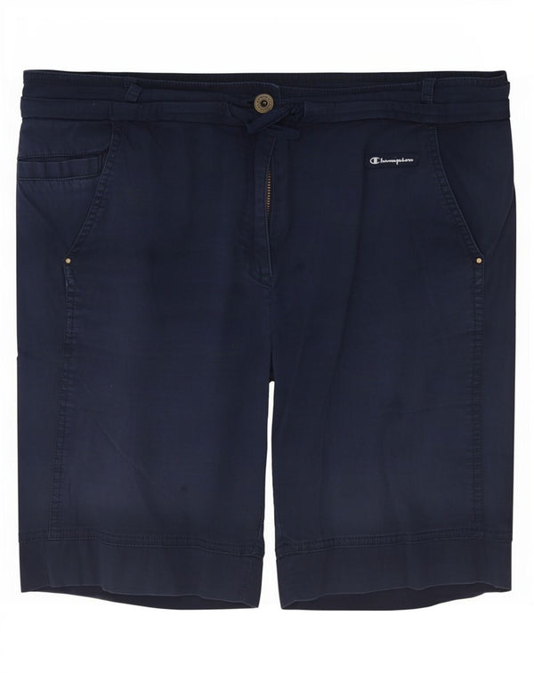 Pantaloncini chino da uomo Champion medi W32 in cotone blu navy
