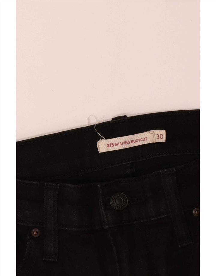 Jeans Levi's da donna 315 modellanti bootcut W30 L30 neri
