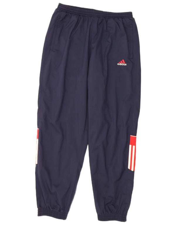 Pantaloni da tuta da uomo Adidas Joggers UK 46/48 XL Blu navy Colourblock