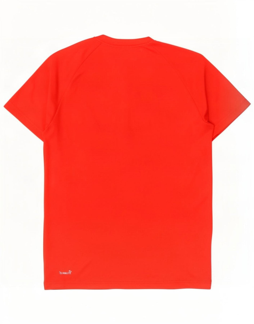 T-shirt Adidas Climalite da uomo, grande, in poliestere rosso