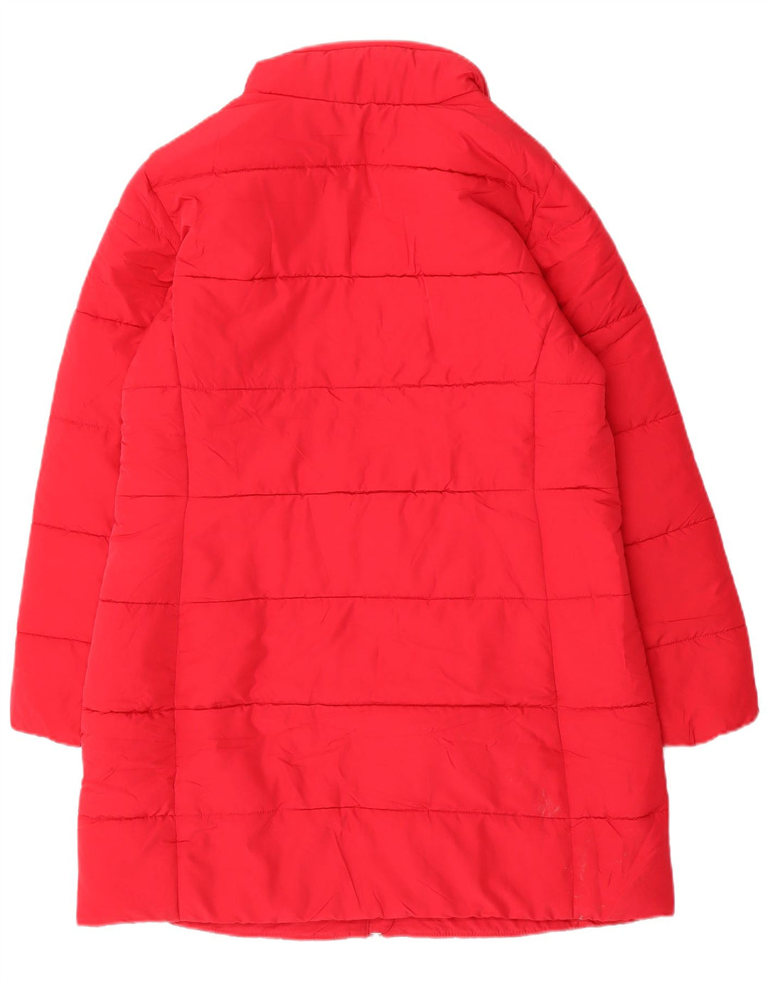 Cappotto imbottito da donna Marks & Spencer UK 14 grande poliestere rosso