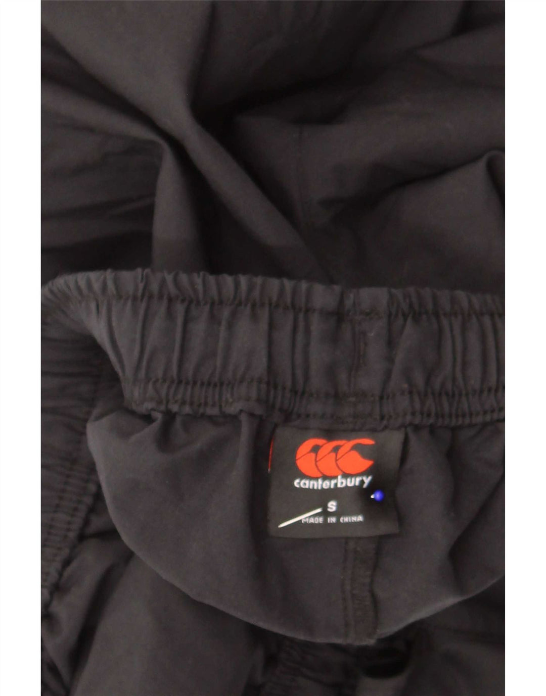 Pantaloncini sportivi da uomo Canterbury piccoli in poliestere nero