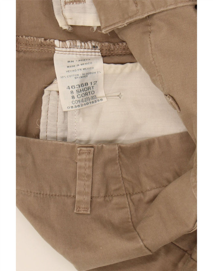 LEE Womens Slim Chino Trousers US 8 Medium W27 L30 Brown Cotton Vintage Lee and Second-Hand Lee from Messina Hembry 